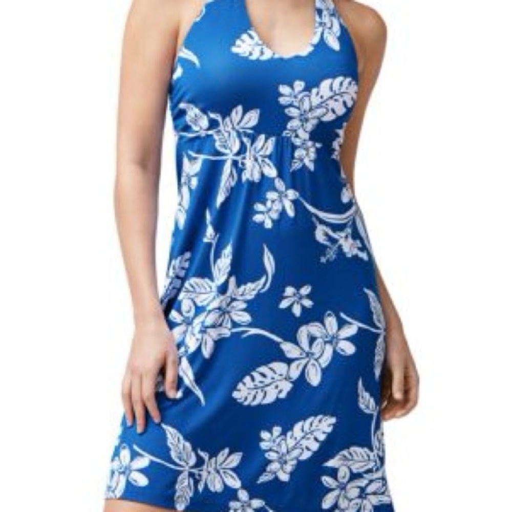 Tommy Bahama Hibiscus Tambour Halter Top Dress